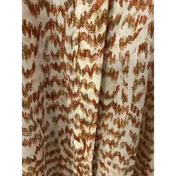 Theory Women’s Printed Menswear Button Front Shirt Size L - Picture 3 of 8